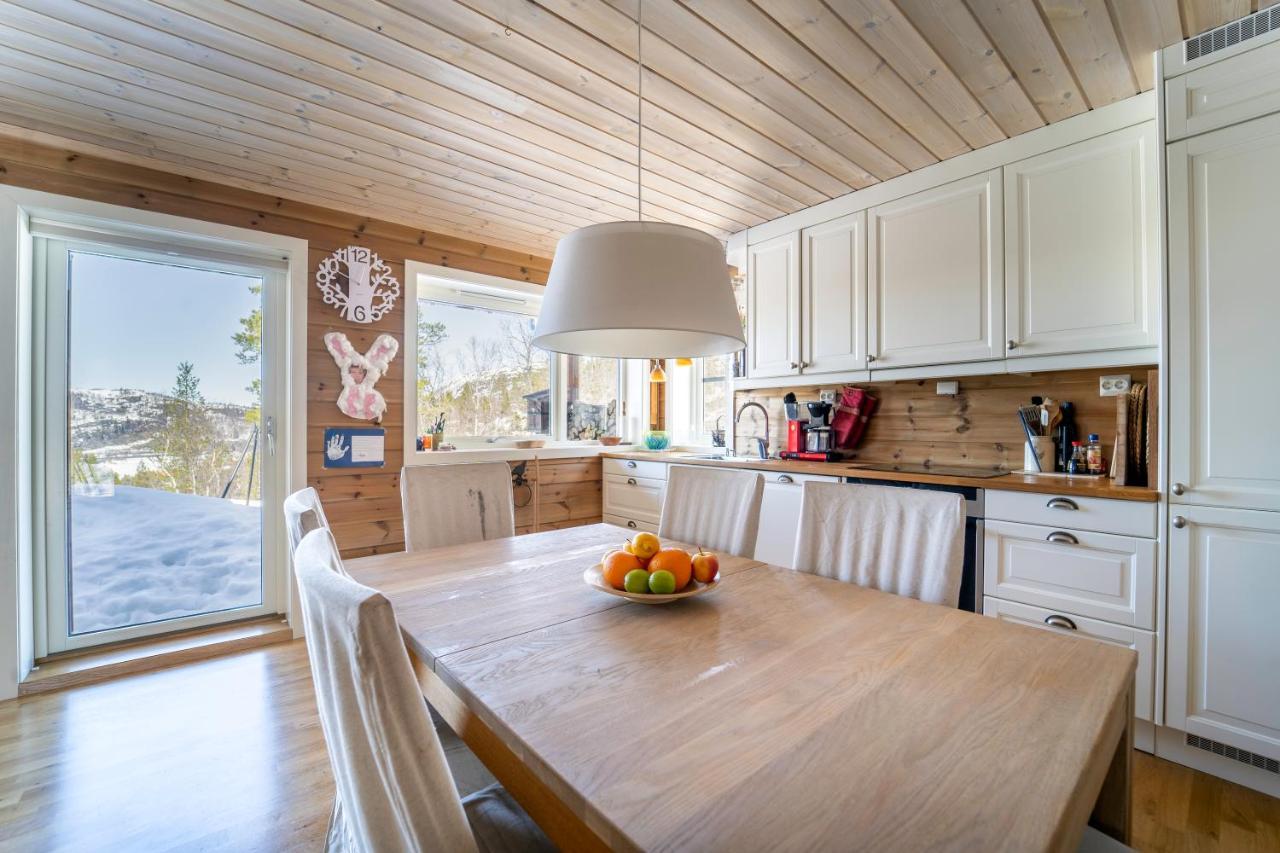 Three-Bedroom Holiday Cottage Tjorhom Exterior foto