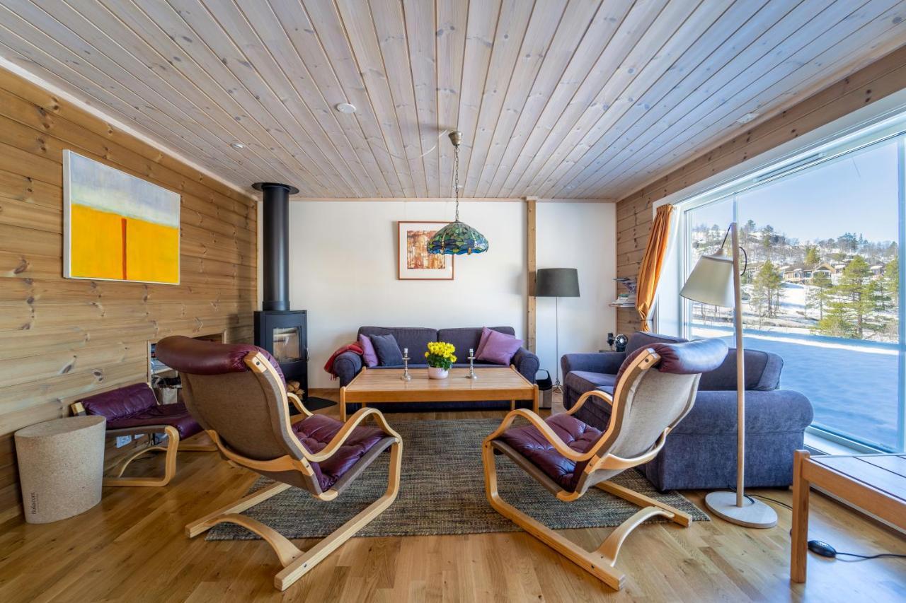 Three-Bedroom Holiday Cottage Tjorhom Exterior foto
